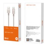 کابل Type-C بیوا Biva C40T طول 1 متر توان 15 وات