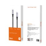کابل Type-C به Type-C بیوا مدل C34CC طول 1.2 متر توان 60 وات