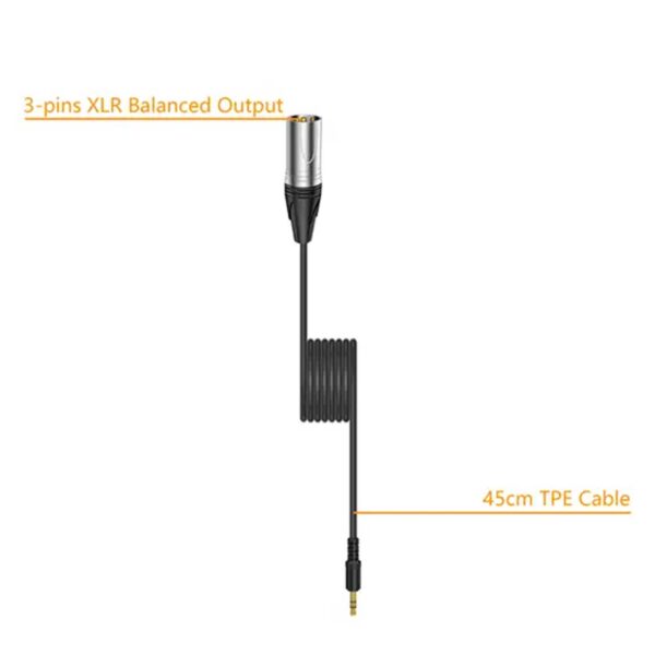 کابل جک 3.5 میلیمتری به XLR کامیکا مدل CVM-D-XLR