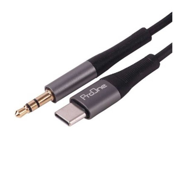 کابل تبدیل Type-C به جک 3.5mm پرووان مدل PCA47 طول 1 متر