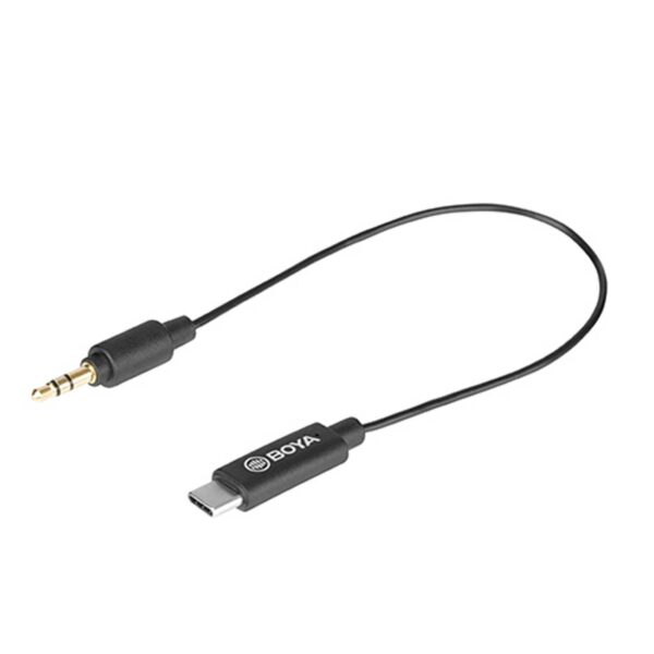 کابل تبدیل Type-C به جک 3.5 میلی متری(نری) بویا مدل K2