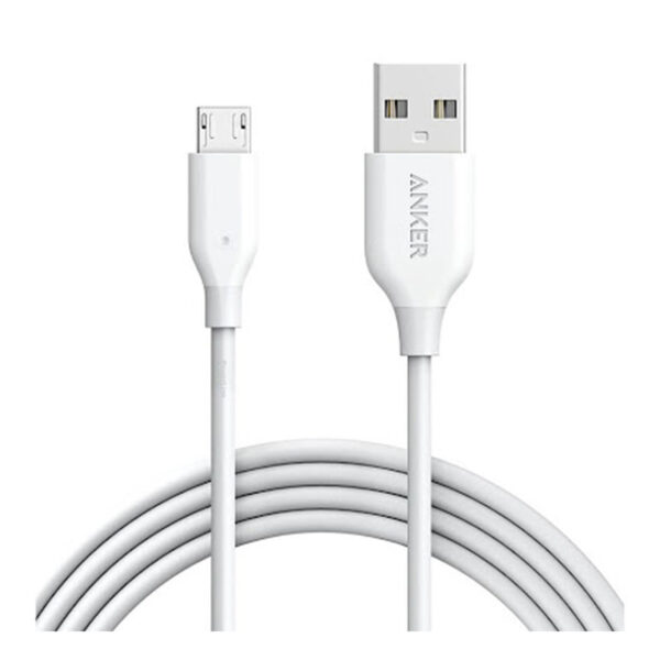 کابل تبدیل USB به Micro-USB انکر مدل A8133 طول 1.8 متر