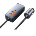 شارژر فندکی باسئوس مدل Share Together CCBX120C2 توان 120 وات