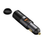 شارژر فندکی فست شارژ باسئوس مدل CCBX120C CCBTC0G توان 120 وات