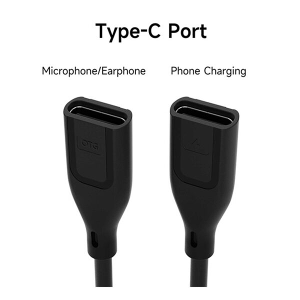 کابل تبدیل دو شاخه به تک شاخه Lightning کامیکا مدل DUC LN