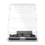 باکس تبدیل SATA به USB 3.0 هارددیسک 2.5 اینچ مدل شیشه‌ای