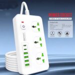 سه راهی برق 3 خانه وان سام مدل T81 کابل 3 متری