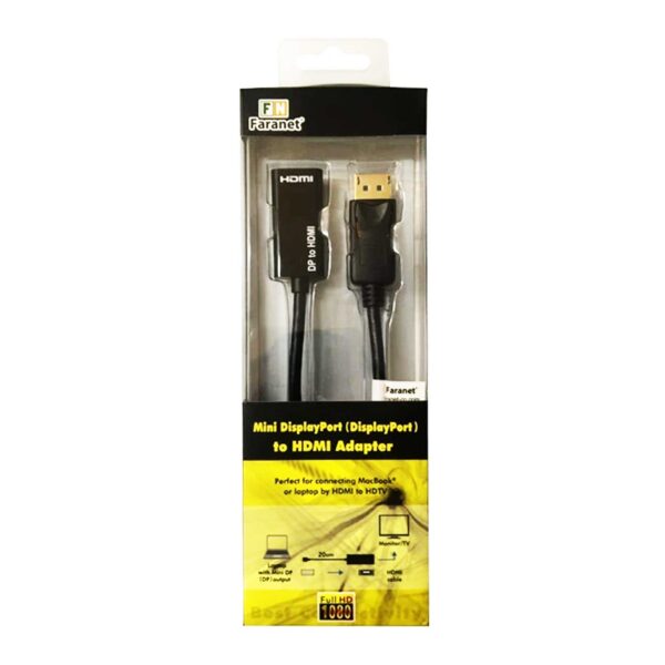 کابل تبدیل DisplayPort به HDMI فرانت مدل FN-DPH11P
