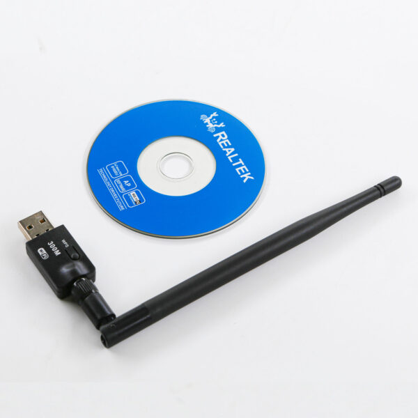 دانگل وای فای (کارت شبکه بی سیم) آنتن دار-300 مدل U300 802.IIN