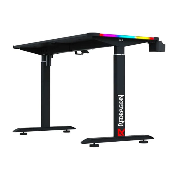 میز گیمینگ موتور دار ردراگون مدل GD 3330 S 120cm RGB