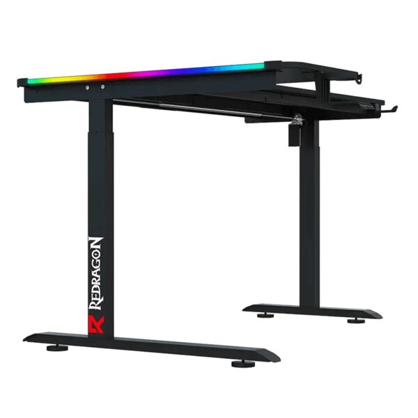 میز گیمینگ موتور دار ردراگون مدل GD 3400 L160cm RGB