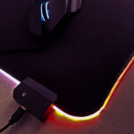 ماوس پد RGB مدل NU160 ابعاد 25*35 سانتی متر