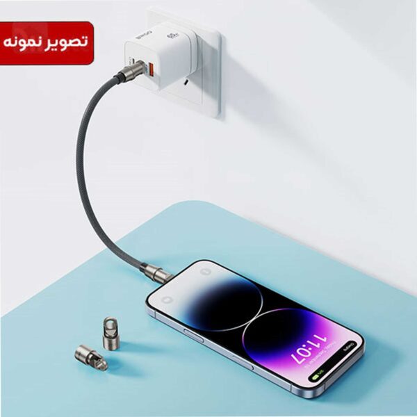 کابل Lightning به Type-C بیوا مدل C37CL