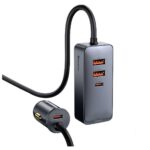 شارژر فندکی باسئوس مدل Share Together CCBX120C2 توان 120 وات