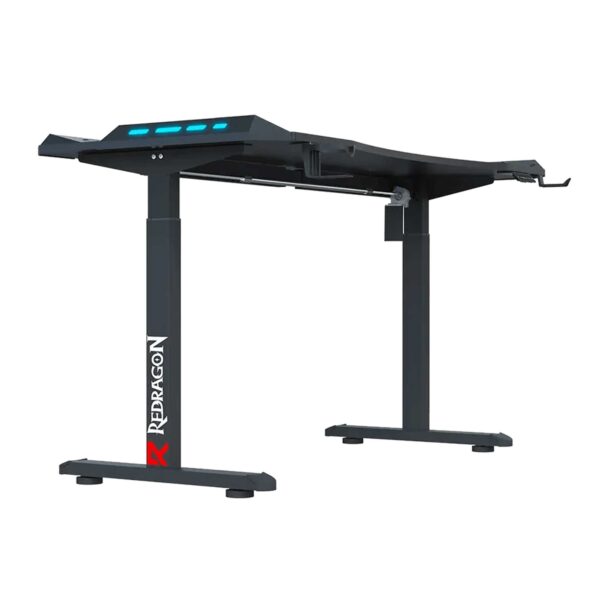 میز گیمینگ موتور دار ردراگون مدل GD 3300 M 140cm RGB