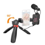 کیت نگهدارنده موبایل کامیکا مدل CVM-VM10-K5 همراه نور و میکروفون