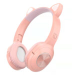 هدفون بی سیم بچگانه طرح گربه مدل XY-204