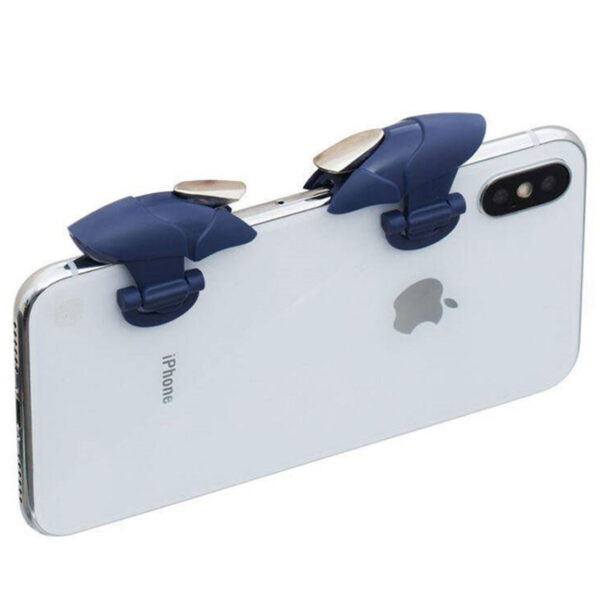 دسته بازی انگشتی پابجی و کالاف مدل CH5 BLUE SHARK