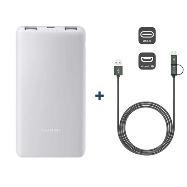 پاوربانک شیائومی مدل Lite P16ZM ظرفیت 10000 میلی آمپر ساعت 22.5 وات