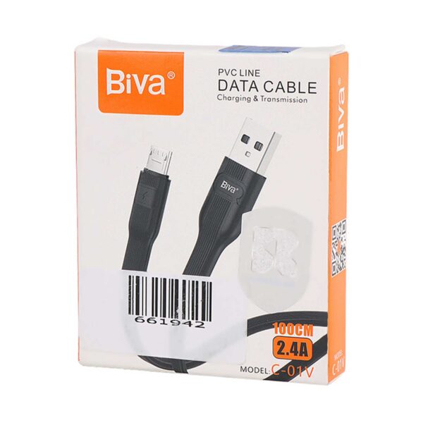 کابل Micro USB بیوا مدل C01V طول 1 متر