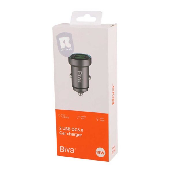 شارژر فندکی بیوا مدل CC34