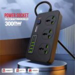 سه راهی برق 3 خانه وان سام مدل T81 کابل 3 متری