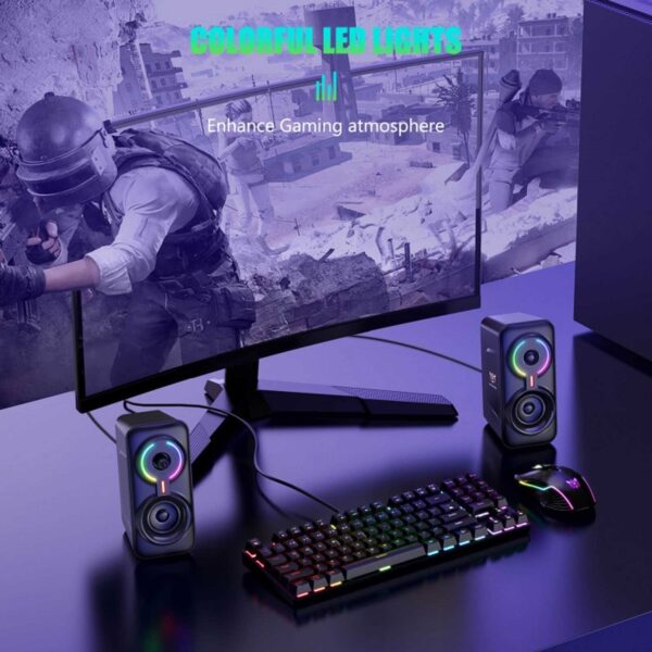 اسپیکر گیمینگ کامپیوتر اونیکوما مدل L6 RGB