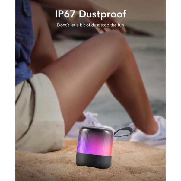 اسپیکر قابل حمل بلوتوثی انکر مدل GLOW MINI A3136 RGB