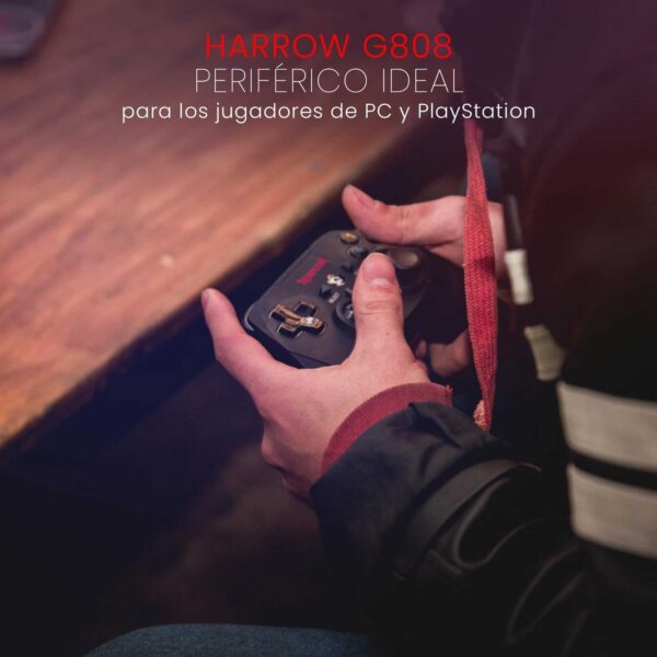دسته بازی بی سیم ردراگون مدل Harrow G808
