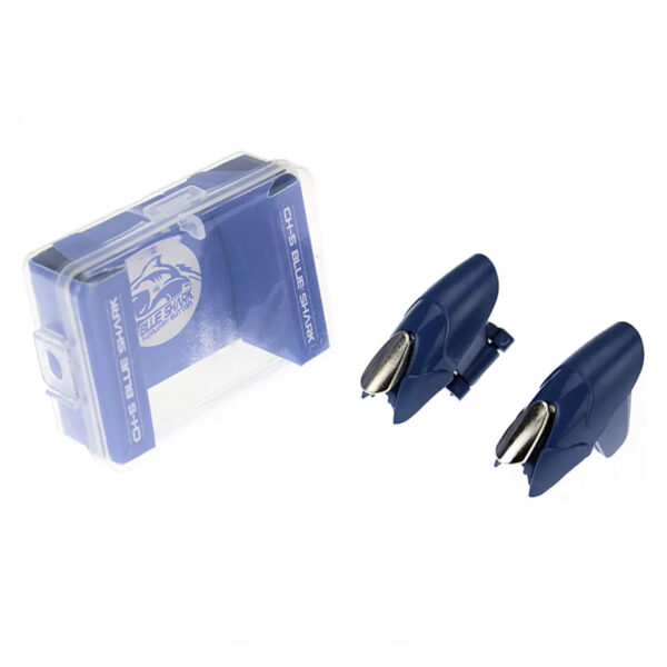دسته بازی انگشتی پابجی و کالاف مدل CH5 BLUE SHARK