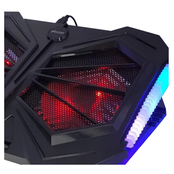 پایه خنک کننده لپ تاپ الون مدل N707 RGB