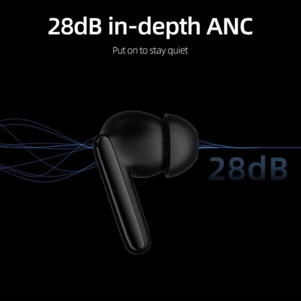هدفون گیمینگ داخل گوش بی سیم کیو سی وای مدل T13 ANC 2