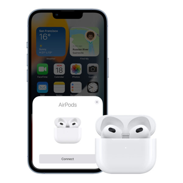 هدفون داخل گوش بی سیم اپل مدل AIRPODS 3