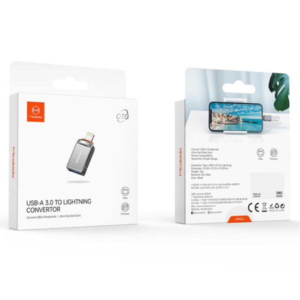 تبدیل USB به Lightning مک دودو مدل OT-8600