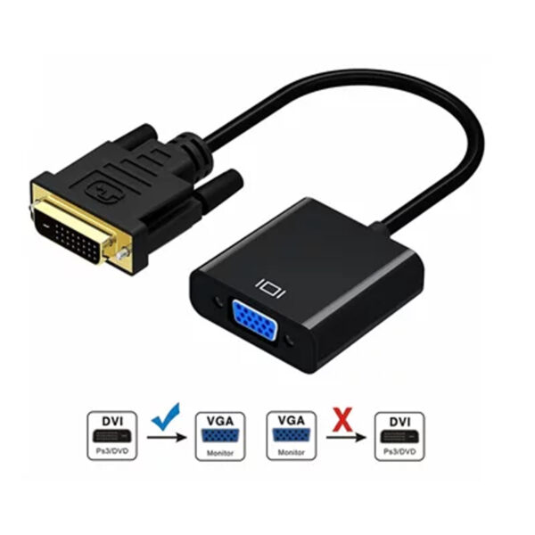 تبدیل DVI-D به VGA