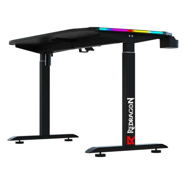 میز گیمینگ موتور دار ردراگون مدل GD 3320 M 140cm RGB
