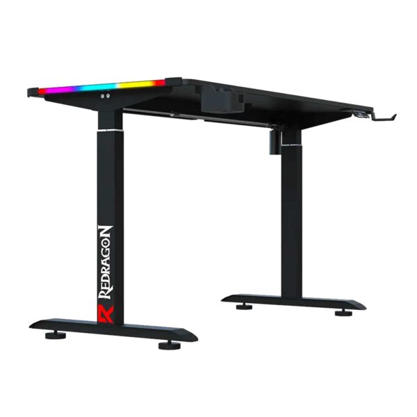 میز گیمینگ موتور دار ردراگون مدل GD 3330 S 120cm RGB