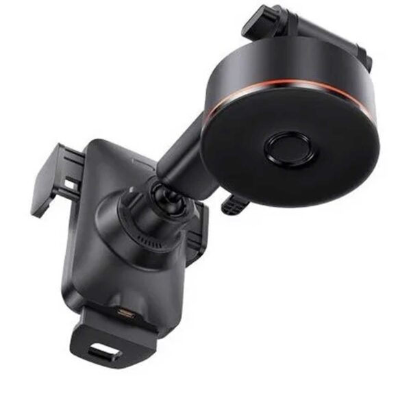 پایه نگهدارنده و شارژر بی سیم باسئوس مدل CGZX000101 توان 15 وات