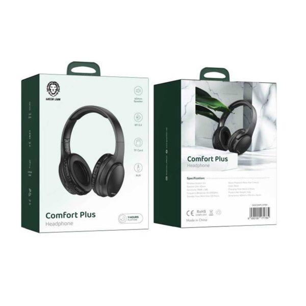 هدفون بی سیم گرین لاین مدل COMFORT PLUS
