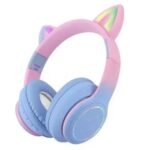 هدفون بی سیم بچگانه طرح گربه مدل KTM16