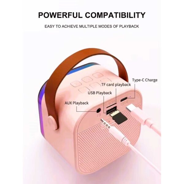 اسپیکر قابل حمل بلوتوثی موزیک آپولو مدل A19 RGB
