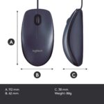 ماوس با سیم لاجیتک مدل M100r