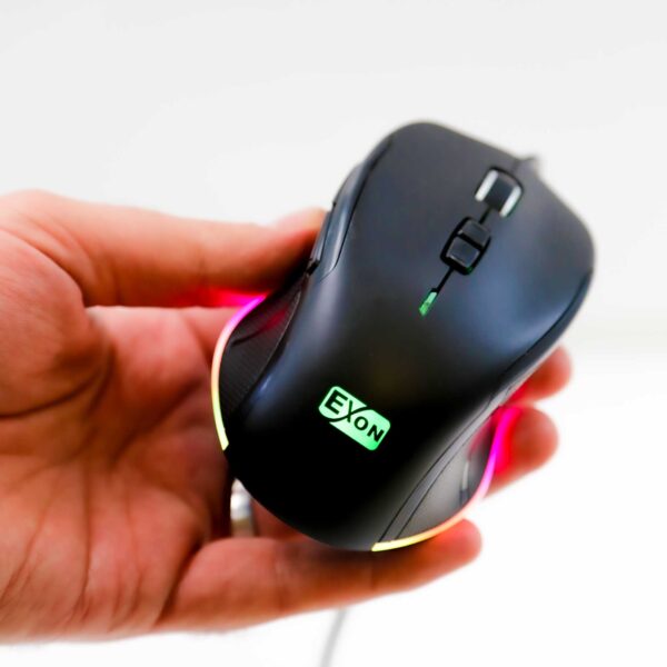 ماوس گیمینگ با سیم اکسون مدل G536E RGB