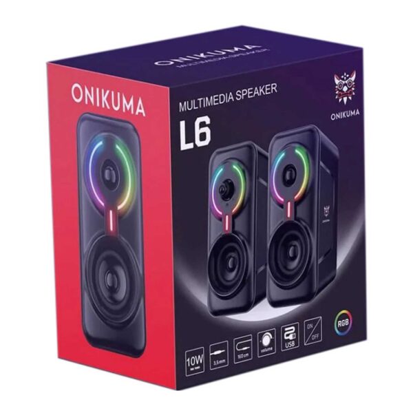اسپیکر گیمینگ کامپیوتر اونیکوما مدل L6 RGB