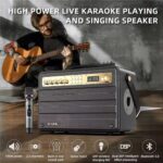 اسپیکر بلوتوثی دبلیو کینگ مدل K6S با میکروفون