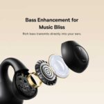 هدفون داخل گوش بی سیم باسئوس مدل Bass 15 Clip