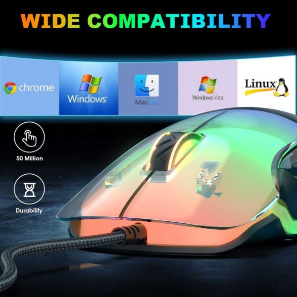 ماوس گیمینگ با سیم اونیکوما مدل CW925 RGB