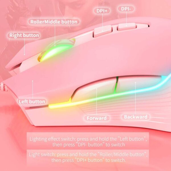 ماوس گیمینگ با سیم اونیکوما مدل CW905 RGB