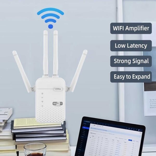 تقویت کننده آنتن وای فای بیوا مدل AC1200 N300