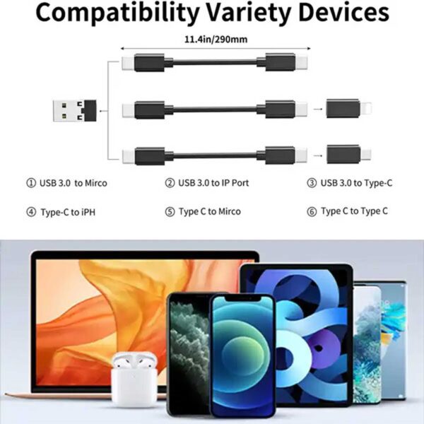 پک کابل چند منظوره بیوا مدل C18 توان 60 وات